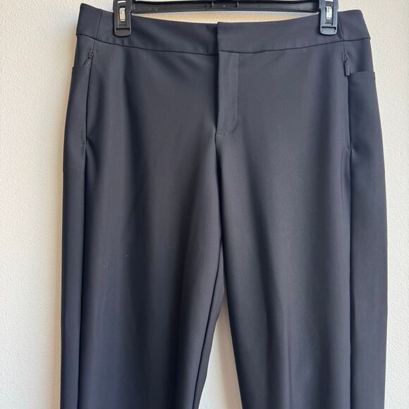 Athleta Size 16 XL Stellar Trouser Black Pant Versatile Slim Work Office Pants - Picture 2 of 9